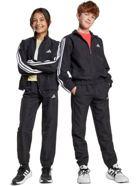 Adidas Παιδικό Σετ Φόρμας Μαύρο JD6506
