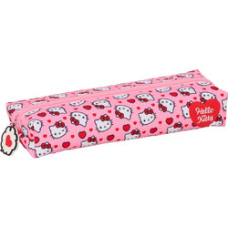 Safta Hello Kitty Κασετίνα Βαρελάκι Ροζ S4313385