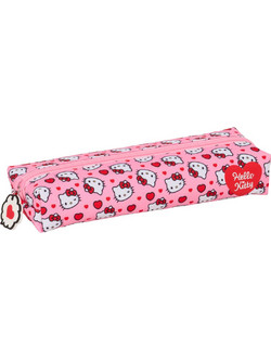 Safta Hello Kitty Κασετίνα Βαρελάκι Ροζ S4313385
