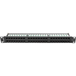 Lanberg PPU6-1048-B Ethernet Patch Panel Rack 1U 48 Θυρών Cat.6 Unshielded UTP
