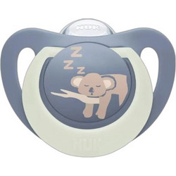 Nuk First Choice Ορθοδοντική Πιπίλα Νυκτός 6-18m Koala Μπλε