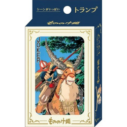 Studio Ghibli Princess Mononoke Τράπουλα Μπλε 4970381802738
