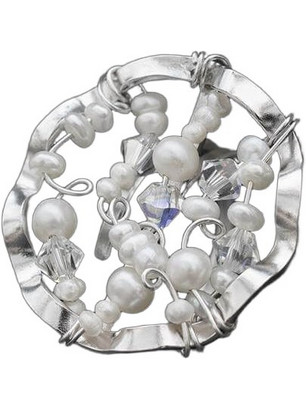 Emmanuela handcrafted for you Γυναικείο Δαχτυλίδι από Ασήμι 925 με Swarovski 2069