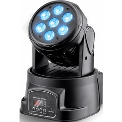 LyteQuest GR116449 Φωτορυθμικό Προβολέας Wash LED DMX με Ρομποτική Κεφαλή RGB