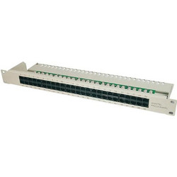Digitus DN-91325-1 Ethernet Patch Panel Rack 1U 25 Θυρών Cat.3 Unshielded