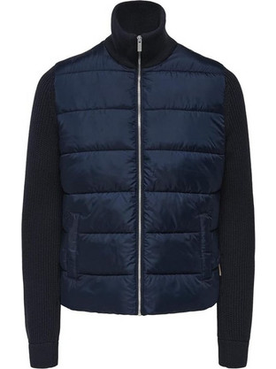 Only Ανδρικό Μπουφάν Χειμωνιάτικο Puffer Navy Μπλε 22032438
