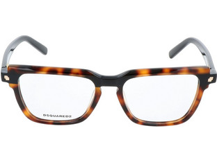 Dsquared2 DQ5259-56 Ανδρικός Σκελετός Γυαλιών Οράσεως Κοκάλινος Ταρταρούγα