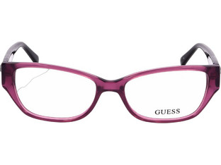 Guess GU2408-O24 Γυναικείος Σκελετός Γυαλιών Οράσεως Κοκάλινος Μωβ
