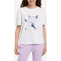 Energetics Παιδικό T-Shirt Κοντομάνικο Λευκό Ροζ 434554-901-001