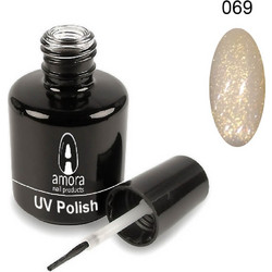 Amora 069 Light Gold Ημιμόνιμο Βερνίκι Νυχιών 10ml