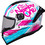 MT Stinger 2 Junior Rocket A8 White Pink Κράνος Μηχανής Full Face 1400gr
