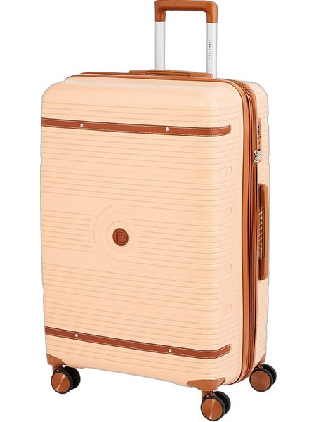 Bartuggi 724-209.70 Βαλίτσα Μεγάλη 74.5x49x29.5cm με 4 Ρόδες Μπεζ