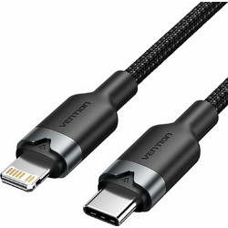 Vention LALBH Braided USB-C to Lightning Cable 2m Black