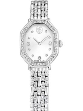 Swarovski Dextera Γυναικείο Ρολόι με Ασημί Μεταλλικό Μπρασελέ 5698690