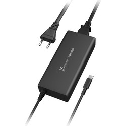 j5create JUP17140-EN USB-C Φορτιστής Laptop 140W με Ενσωματωμένο Καλώδιο Τροφοδοσίας
