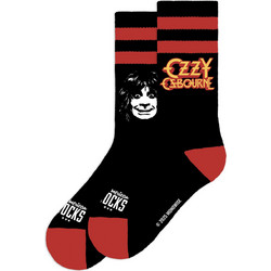American Socks x Ozzy Osbourne Dreamer Ανδρικές Κάλτσες Ψηλές με Σχέδια Μαύρες ASC049