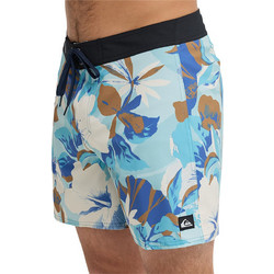 Quiksilver Surfsilk Kaimana 16'' Ανδρικό Μαγιό Σορτς Floral Γαλάζιο EQYBS04931-BJK2