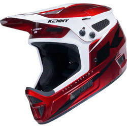 Kenny Elite Κράνος Ποδηλάτου Βουνού / Downhill / BMX / Dirt Full Face Κόκκινο Λευκό Candy Red