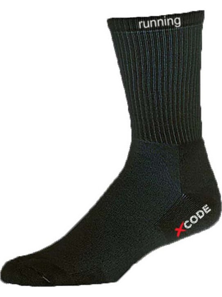 X-Code Ανδρικές Κάλτσες Ψηλές Μαύρες 30364