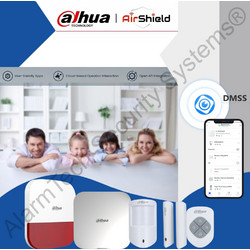 Dahua Base Kit Σύστημα Συναγερμού Ασύρματο με Κέντρο με 1 Τηλεχειριστήριο με 1 Σειρήνα με 1 Αισθητήρα Πόρτας και 1 Ανιχνευτή Κίνησης (Wi-Fi)