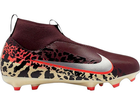 Nike United Jr. Mercurial Superfly 10 Academy FG IO8468-661 Παιδικά Ποδοσφαιρικά Παπούτσια με Τάπες και Καλτσάκι Καφέ Μπεζ