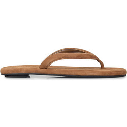 Inuovo Γυναικεία Σανδάλια Suede Καφέ DM3143