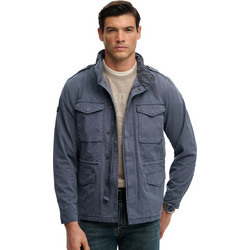 Superdry Ανδρικό Μπουφάν Πετρόλ M5012353A-BYO