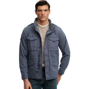 Superdry Ανδρικό Μπουφάν Πετρόλ M5012353A-BYO