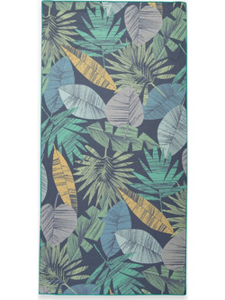 Nef-Nef Leaferio Πετσέτα Θαλάσσης Microfiber Navy Μπλε 80x160cm