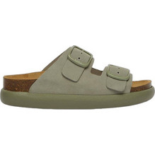 Scholl Γυναικεία Σανδάλια Suede Ανατομικά Χακί F32249-1054