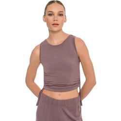 BodyTalk Γυναικείο Αθλητικό Crop Top Καφέ 1261-907620-00958