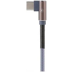 Remax RC-119a Braided Angle 90° USB-A to USB-C 1m Blue