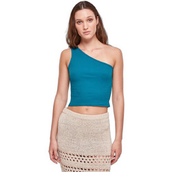Urban Classics Γυναικείο Καλοκαιρινό Crop Top Βαμβακερό Βεραμάν TB2609-04429