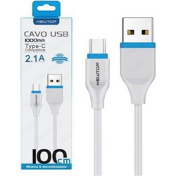Newtop CU09 USB-A to USB-C 1m White