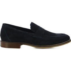 Fratelli Petridi Ανδρικά Μοκασίνια Loafers Καστόρινα Navy Μπλε 5202