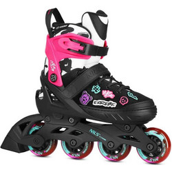 Nils Extreme NA2053A Inline Αυξομειούμενα Rollers Ροζ 16-01-329