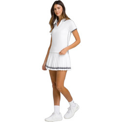 Wilson Club Γυναικεία Αθλητική Μπλούζα Polo Λευκή WW00306411-WTA