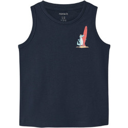 Name It Surf Παιδικό T-Shirt Αμάνικο Navy Μπλε 13228228
