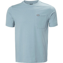 Helly Hansen Hudson Windy Blue Ανδρικό Αθλητικό T-Shirt Γαλάζιο 54530-561