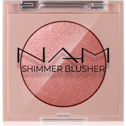 NAM Makeup Shimmer 2 Peach Ice Tea Powder Blush 4gr