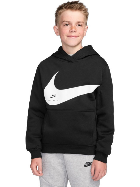 Nike Παιδικό Φούτερ με Κουκούλα Μαύρο IF2318-010