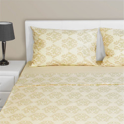 Fennel Σετ Σεντόνια Μονά Βαμβακερά 160x260 Μπεζ BST-S1-PBL-BG