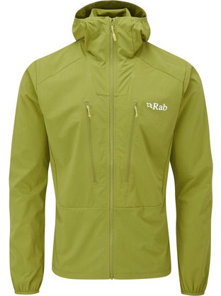 Rab Ανδρικό Μπουφάν Χειμωνιάτικο Softshell Αδιάβροχο Πράσινο QWS-35-AP