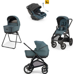 Inglesina Aptica XT Quattro 2026 Darwin Recline Evo Καρότσι Μωρού 3 σε 1 Himalaya Blue