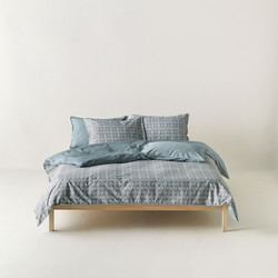 Kentia Σετ Σεντόνια Υπέρδιπλα Βαμβακοσατέν 240x270 Artisan Denim