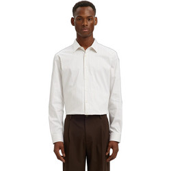 Selected Ανδρικό Πουκάμισο Βαμβακερό Μακρυμάνικο Slim Fit Λευκό 16092939