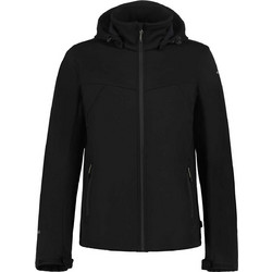 Icepeak Ανδρικό Μπουφάν Χειμωνιάτικο Puffer Μαύρο 9-57974-694-990