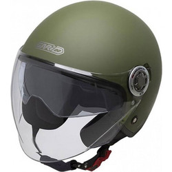 Garibaldi G20 Matt Military Green Κράνος Μηχανής Jet 1290gr