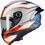 MT Targo S Outside C7 Matt Black White Blue Κράνος Μηχανής Full Face 1450gr
