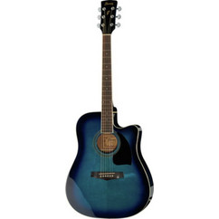 Ibanez PF15ECE Transparent Blue Sunburst